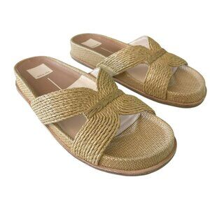 Dolce Vita Selda Rafia Sandal Size 8 NEW